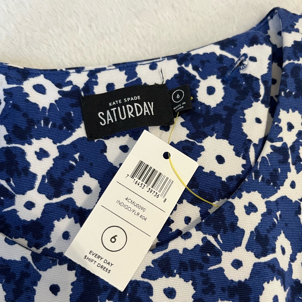 NWT Kate Spade Saturday Summer dress size 6 - Picture 3 of 3